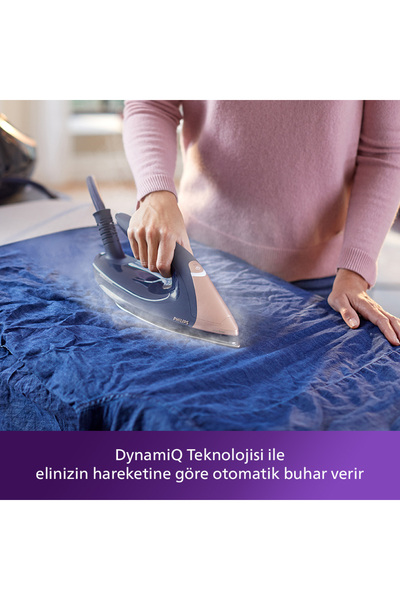 Philips 9000 Serisi Buhar Kazanlı Ütü,750 g'a varan Şok Buhar, Dikey Buhar Püskürtme, PSG9050/20