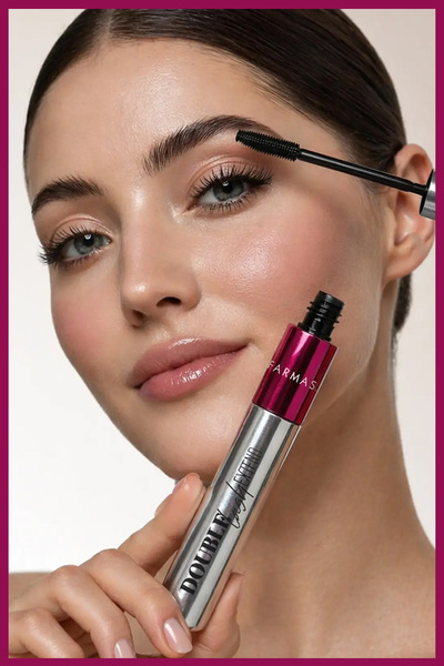 Farmasi Double Lash Extend Çift Etkili Hacim & Lifting Etkili Maskara | Siyah 12 ml X 2 Adet