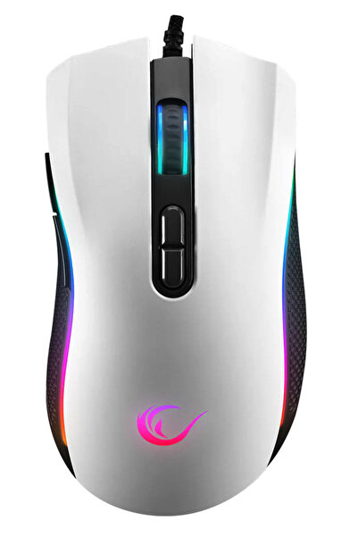 Rampage Smx-R44 Rgb Oyuncu Mouse 12800 Dpi Makrolu Drag Click Destekli USB Ör...