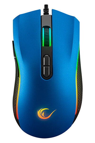 Rampage Smx-R44 Rgb Oyuncu Mouse 12800 Dpi Makrolu Drag Click Destekli USB Ör...