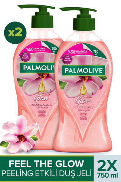 Palmolive Aroma Sensation Feel Glow Duş Jeli 750 ml X2