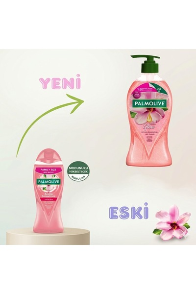Palmolive Aroma Sensation Feel Glow Duş Jeli 750 ml x2 Vücut Şampuanı Banyo Jeli Vücut Bakımı Duş Bakım Jeli