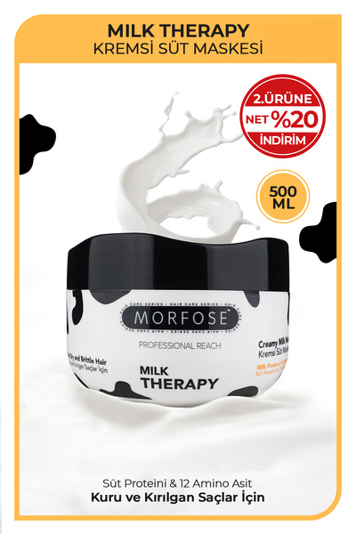 Morfose Milk Therapy Saç Maskesi 500 ml