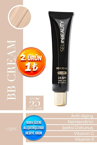 SELİNBEAUTY Bb Cream Light Spf25 40 ml