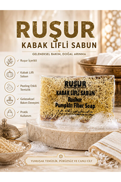 OTTORIA Ruşur Kabak Lifli Sabun