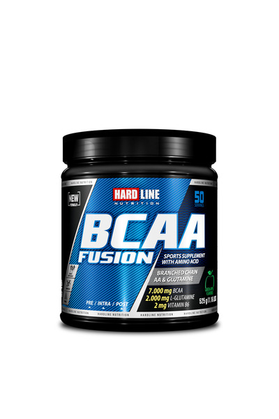 Hardline Bcaa Fusion 500 gr Yeşil Elma Aromalı