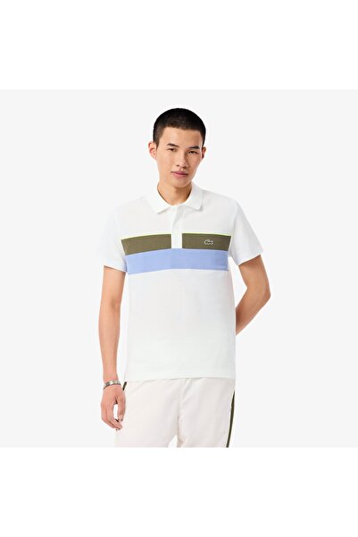 Lacoste Polokošile s krátkým rukávem s barevnými bloky a petit pique - PH5918...