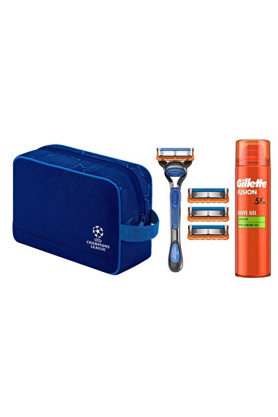 Gillette UEFA Champions League Special Edition Fusion5 Erkek Tıraş Makinesi+ ...
