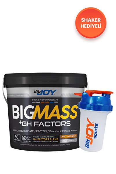 Bigjoy BIGMASS Gainer GH FACTORS Çikolata Aromalı 5000g