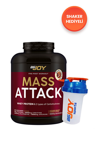 Bigjoy Mass Attack Çikolata Aromalı 3000g
