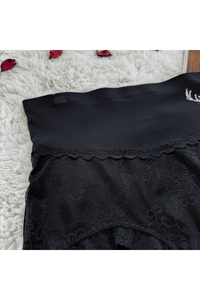 Elaram Women's High Waist Lace Comfortable Panties