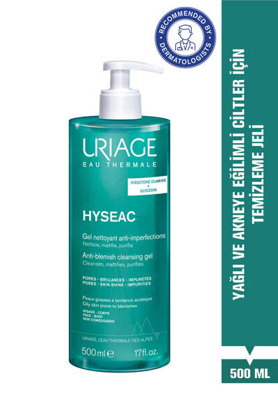 Uriage HYSEAC Akne Eğilimli Ciltler İçin Temizleme Jeli 500 ml