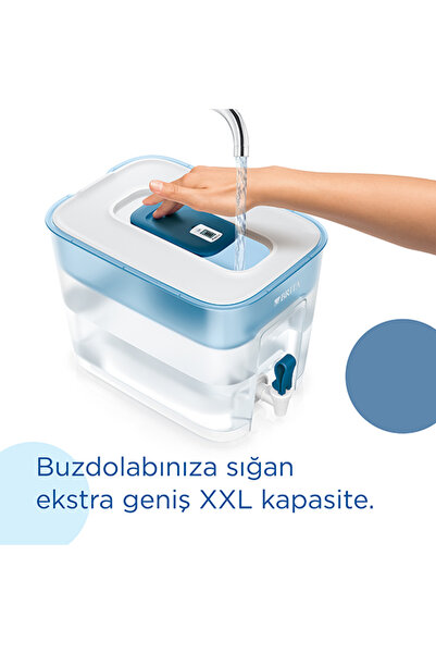 BRITA Flow 3x MAXTRA PRO Pure Performance Filtreli Su Arıtma Sebili (8,2L)