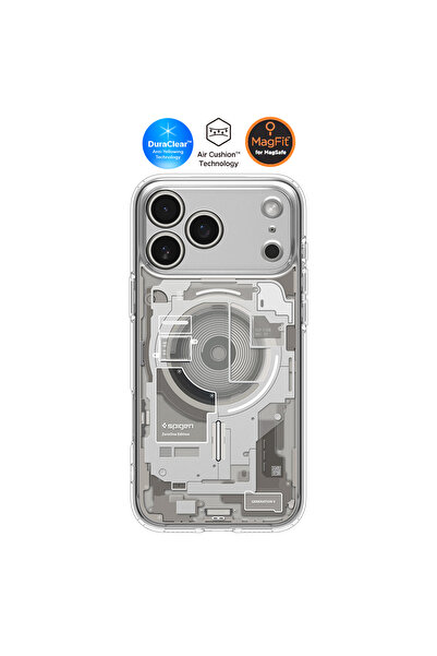 Spigen iPhone 17 Pro ince MagSafe Kılıf Ultra Hybrid MagFit Neo One Tasarım K...