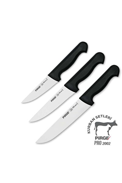 PİRGE PRO2002 Kurban Bıçak Seti 3'lü - 35181