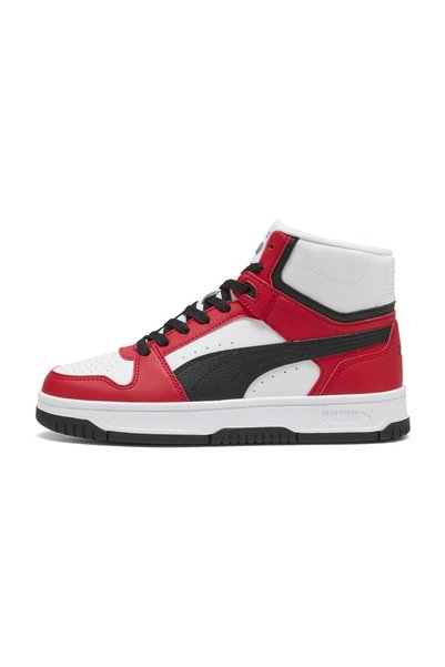 Puma Rebound Slam Mid Jr, PUMA Red-PUMA Bl