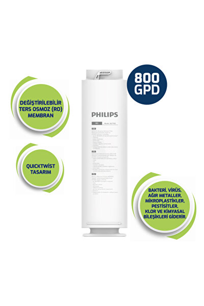 Philips Aut7006 Sistemi için Ters Ozmoz (RO) Membranı AquaShield Aut780/10