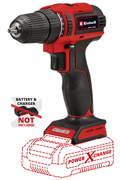 Einhell Akülü Vidalama TE-CD 18/40 Li BL-Solo PXC (18V, 40Nm, kömürsüz, akü v...