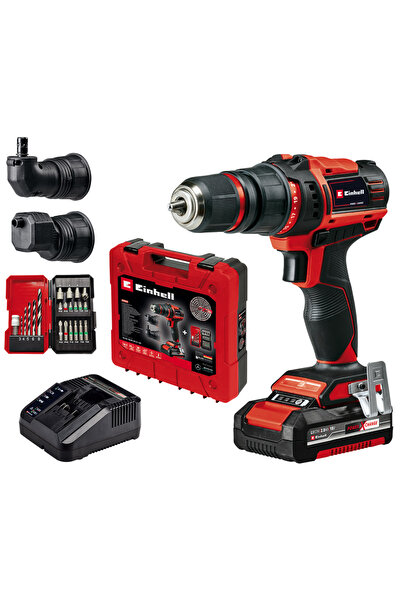 Einhell TE-CD 18/45 3X Li +22 (1x2,0 Ah), set de șuruburi fără fir