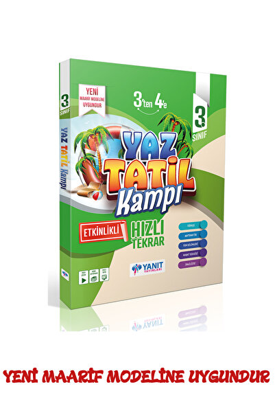 Yanıt Yayınları 3'ten 4'e Yaz Tatil Kampı GÜNCEL BASKI
