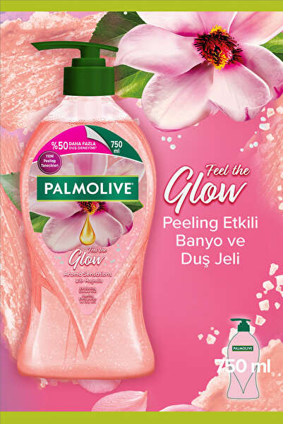 Palmolive Aroma Sensation Feel Glow Duş Jeli 750 ml x2 Vücut Şampuanı Banyo Jeli Vücut Bakımı Duş Bakım Jeli