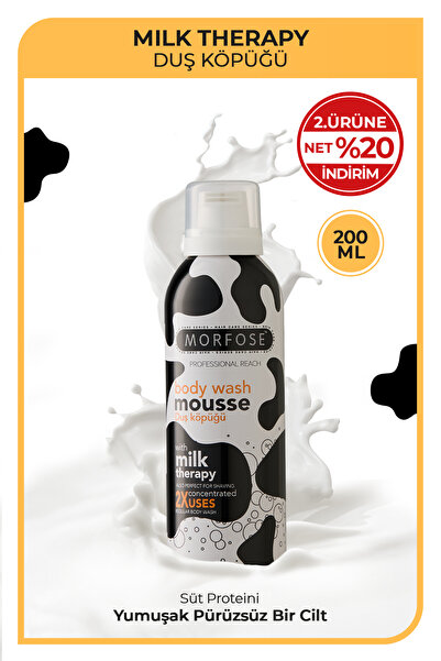 Morfose Milk Therapy Vücut Duş Köpüğü 200 ml