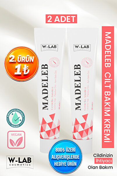 W-Lab Cosmetics Madeleb Cilt Bakım Kremi 2 li Set
