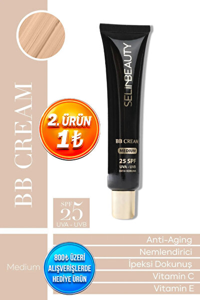 SELİNBEAUTY BB Cream Medium SPF25 40 ML