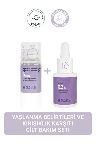 Etat Pur Yaşlanma ve Mimik Çizgisi Karşıtı Cilt Bakım Seti