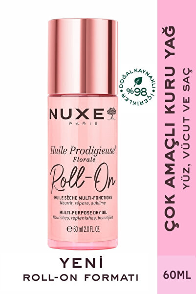 Nuxe Çok Amaçlı Çiçek Kokulu Roll-on Kuru Yağ (Yüz, Vücut, Saç)