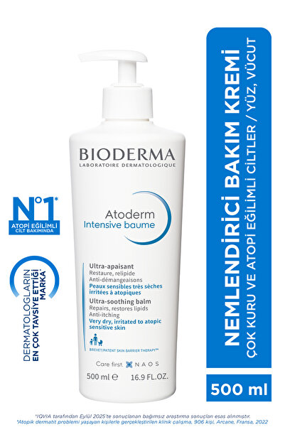 Bioderma Atoderm Intensive Baume Nemlendirici Bakım Kremi 500 ml PUANSIZDIR