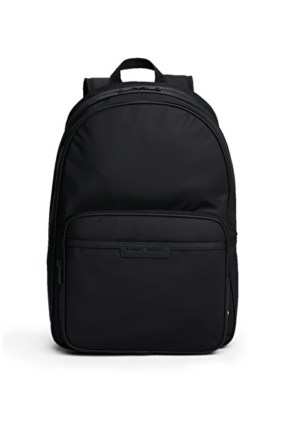 Tommy Hilfiger Pánský černý batoh Tommy Hilfiger Repreve