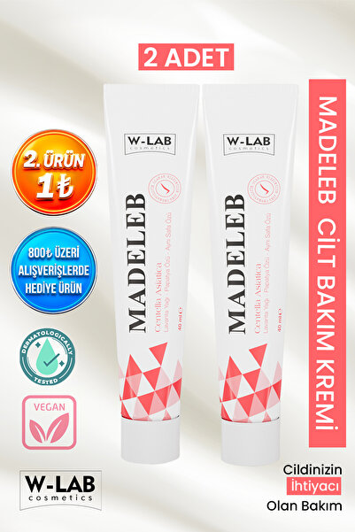 W-Lab Cosmetics Madeleb Cilt Bakım Kremi 2 li Set