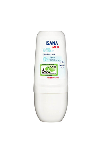 ISANA Med Balsam Roll-on Ultra Hassas 24h 50 ml
