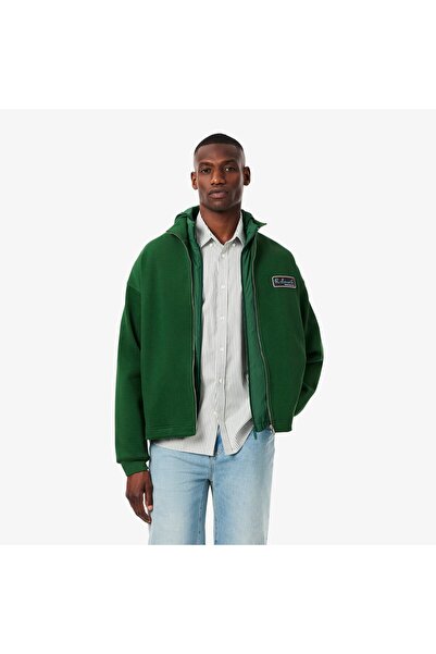 Lacoste Hanorac cu insignă și croială lejeră - SH5904-00-132