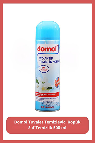DOMOL Tuvalet Temizleyici Köpük Saf Temizlik, 500 ml