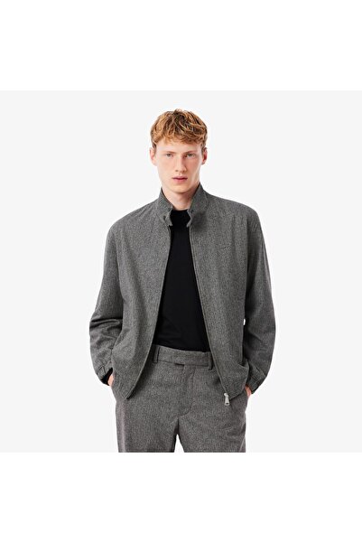 Lacoste Men's Wool Harrington Jacket