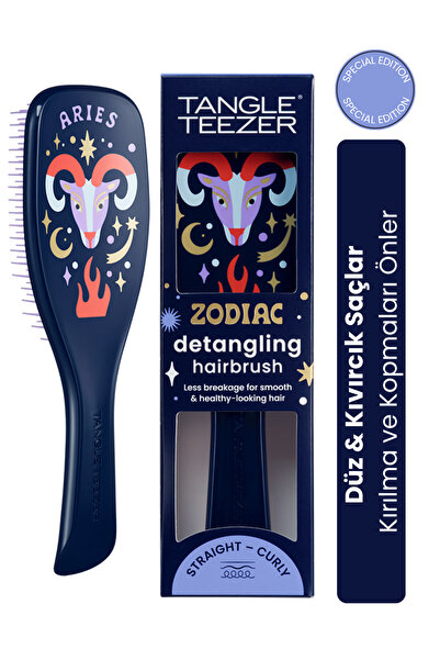 Tangle Teezer Zodiac The Ultimate Detangler Aries Saç Açıcı Tarak (Düz ve Kıv...