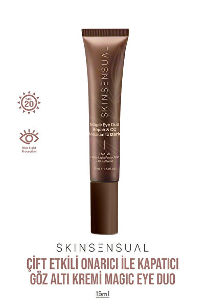 Skin Sensual Magic Eye Duo Repair & CC - Çift Etkili Onarıcı ile Kapatıcı Göz...