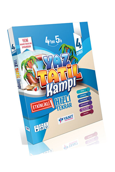Yanıt Yayınları 4. Sınıf Yaz Tatil Kampı