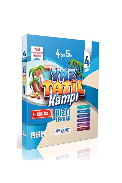 Yanıt Yayınları Yanıt 4.sınıf Yaz Tatil Kamp Kitabı