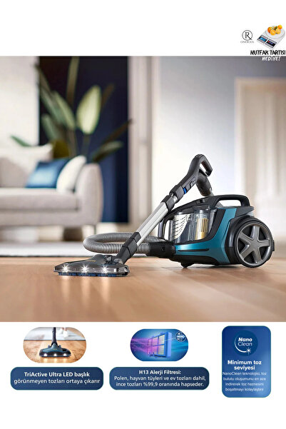 Philips Powercyclone 10 Teknolojisi Premium Torbasız Süpürge