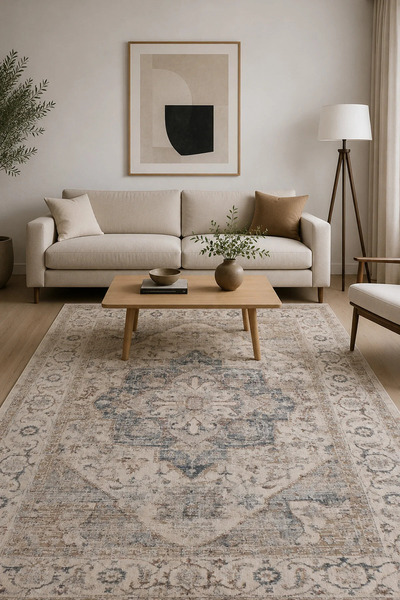 Home Ethnic, Otantik Vintage Desenli Renkli Dokuma Oturma Odası, Salon Ve Mut...
