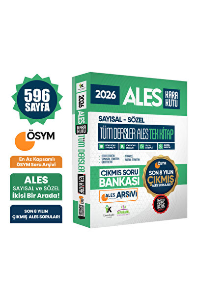 İnformal Yayınları 2026 FULL ALES TümDersler Tek Kitap ÖSYM Çıkmış Soru Banka...