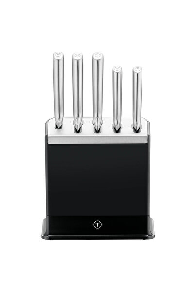 TEFAL طقم سكاكين 5 قطع مع مبراة EverSharp K2976S04