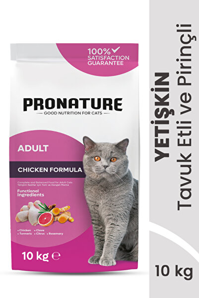 Pronature Yetişkin Kuru Kedi Maması (Daily Protect) - Tavuk Etli ve Pirinçli ...