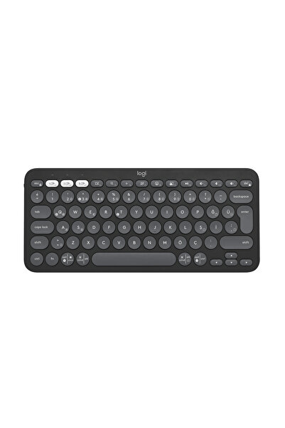 logitech K380s Pebble Keys 2 Çoklu Cihaz Özellikli Bluetooth Türkçe Q Klavye,...