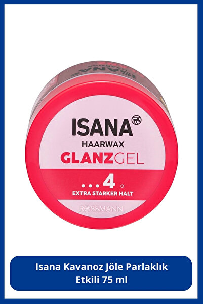 ISANA Kavanoz Jöle Parlaklık Etkili 75 ml