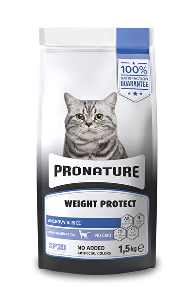 Pronature Kısırlaştırılmış Yetişkin Kuru Kedi Maması (Weight Protect) - Hamsi...