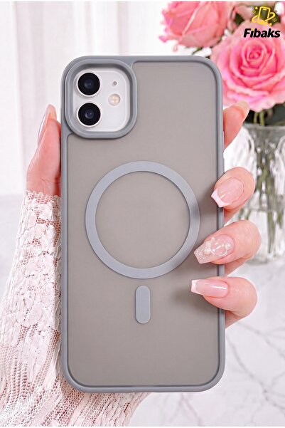 Fibaks iPhone 11 Kılıf Kamera Çıkıntılı Magsafe Şarj Destekli Hassas Tuşlu Yu...